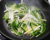 簡単！豚バラ小松菜作り方4写真