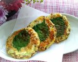 葱納豆のチーズお焼き(大葉)作り方4写真