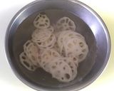 蓮根の甘酢漬け作り方1写真