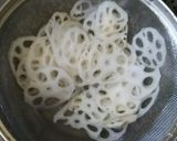 蓮根の甘酢漬け作り方3写真