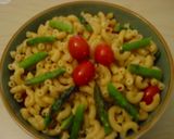 トマトとアスパラのサワークリームパスタ作り方6写真