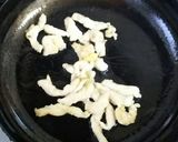 鶏肉とにんにくの芽の牡蛎油炒め作り方2写真