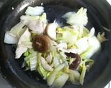 白菜と鶏肉の豆乳煮作り方3写真