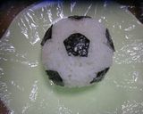 【サッカーボールおにぎり】の作り方作り方6写真