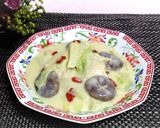 白菜と鶏肉の豆乳煮作り方7写真