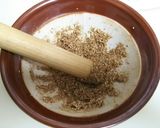 春菊とひじきの胡麻和え作り方3写真