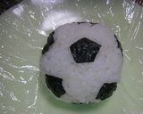 【サッカーボールおにぎり】の作り方作り方8写真