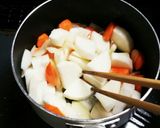 和風クリーム煮(鮭ver. )作り方2写真