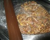 バレンタインにマシュマロチョコサラミ～♪作り方2写真