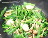 ５分で完成！ホタテとニラの中華炒め作り方5写真