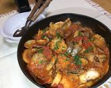 たらとアサリのトマト煮込み作り方6写真