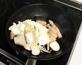 キノコと豚バラのだし醤油ソテー作り方3写真