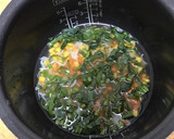 ほんのり甘いコーンとシラスの炊き込みご飯作り方4写真