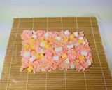 バレンタイン♡ハートの巻き寿司ケーキ作り方6写真