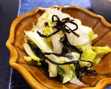 火を使わない★簡単白菜の塩昆布和えサラダ作り方3写真