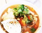 たまごのっけの★煮込みうどん☆ランチ作り方9写真