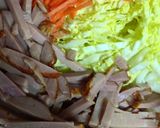 簡単な節約栄養満点の白菜サラダ作り方1写真
