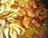 ♥焼き豚とコーンのあったか炊き込みご飯♥作り方2写真