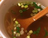 即席☆なめたけとほんだしのスープ♪作り方3写真