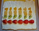 ひなまつり☆フルーツロールケーキ作り方13写真