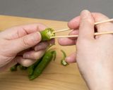 ししとうの牛肉詰め作り方3写真