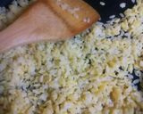 簡単！搾菜DEちょいピリパラパラ炒飯♪作り方3写真