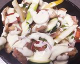 若鶏と彩り野菜のアイオリチーズ焼き作り方6写真