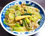 簡単♪チンゲン菜(小松菜)と揚げの煮浸し作り方7写真
