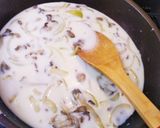 牛乳で作る♡濃厚～明太子クリームパスタ作り方5写真