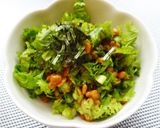 わさび菜と納豆のわさび和え作り方4写真