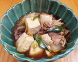 野菜たっぷり肉豆腐作り方5写真