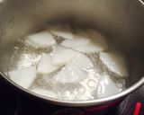 大根と高野豆腐でお味噌汁作り方1写真