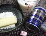 節約★【豚小間ボールと白菜のクリーム煮】作り方6写真