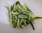 きゅうりの塩昆布和え作り方1写真