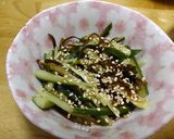 きゅうりの塩昆布和え作り方3写真