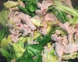 平さやいんげんとお肉のカシューナッツ炒め作り方4写真