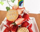 お誕生日に♪子供大喜びのいちごタワー作り方8写真