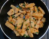 おつまみにも！筍と南関あげの麻婆炒め作り方3写真