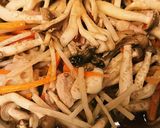 根菜ときのこのきんぴら作り方4写真