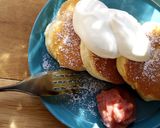 ふわふわスフレパンケーキバレンタインにも作り方10写真