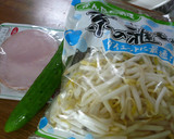 もやしで簡単☆さっぱり梅おひたし作り方1写真