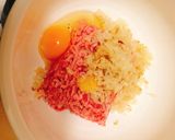 とろけるチーズインハンバーグ作り方4写真