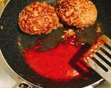 とろけるチーズインハンバーグ作り方10写真