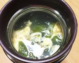 簡単！わかめ(たまご)スープ♡作り方5写真
