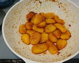 カラメルりんごの焼きプリン作り方4写真