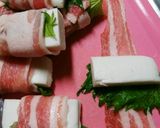 旨い!はんぺんの豚肉巻き.。.:*♡作り方2写真