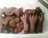 身近な材料で作るバタークッキー(ココア)作り方12写真