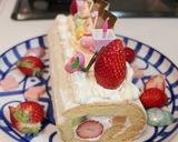 ひなまつり☆フルーツロールケーキ作り方18写真