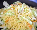 おぼろ昆布のふりかけ醤油やきそば作り方3写真