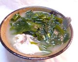 わかめたっぷり♪ 鳴門のみそ汁作り方5写真